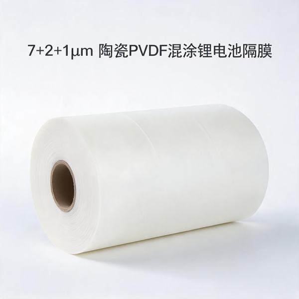 Hybrid Coated Separator 7+2+1μm